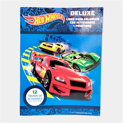Caderno De Colorir Hot Wheels Atividades Sotiny