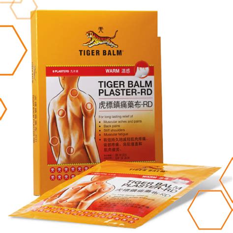 Tiger Balm Pain Relief Plaster Warm 2 Patches Gifts To Nepal