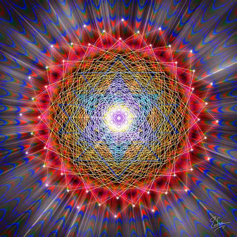 Sacred Geometry 146 Digital Art by Endre Balogh