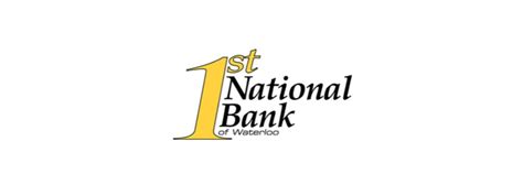 First National Bank Of Waterloo Waterloo Il