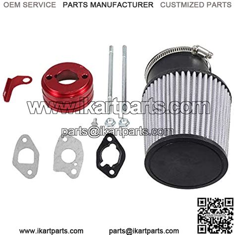 Air Filter Intake Kit For Go Karts And Mini Bikes 212cc 6 5 Hp Predator Engine Go Kart All Parts