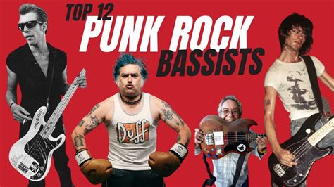 Top 12 Punk Bass Players Youtube