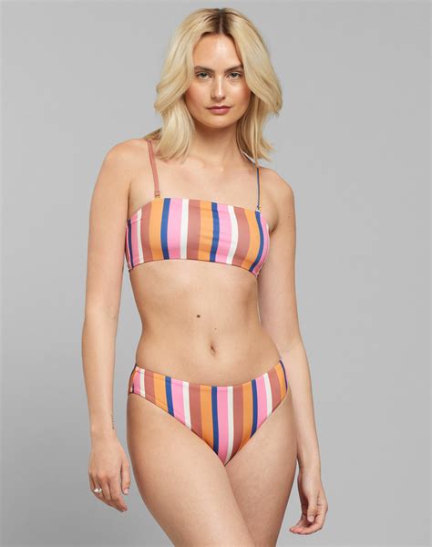 Bikini Top Roma Irregular Stripe Bademode Bekleidung Frauen