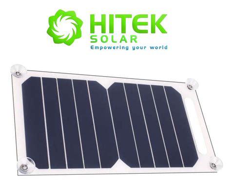 7w Ultra Thin Portable Solar Panel With Sunpower Ibc Cells And Usb Output