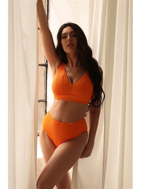 Kris Line Bikini Oberteil Madera in Orange günstig kaufen limango