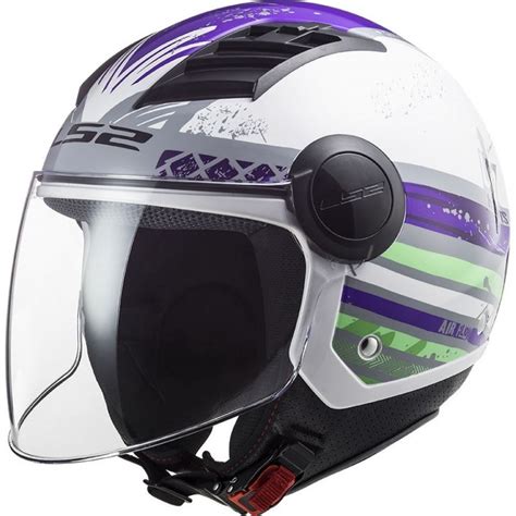 Casque Jet Ls Of Airflow Ronnie Moto Expert