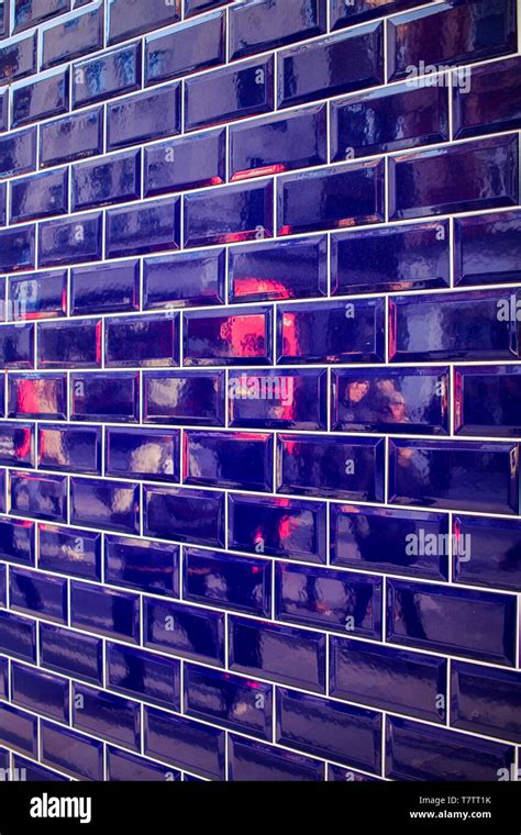 Reflection Of The London Phone Booth In Tile Mosaic Stock Photo Alamy