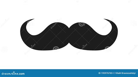 Retro Mustache Illustration Set 27322782