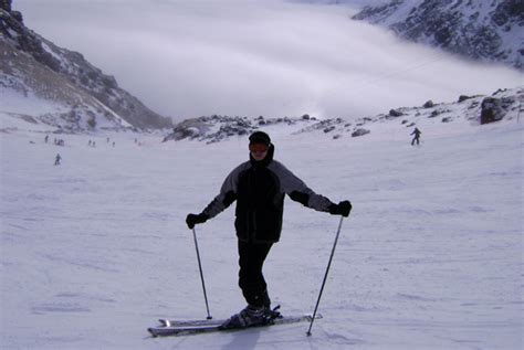 Перешел на горные лыжи