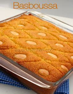 Basboussa Besboussa Ou Basbousa Gateaux De Ramadan Une