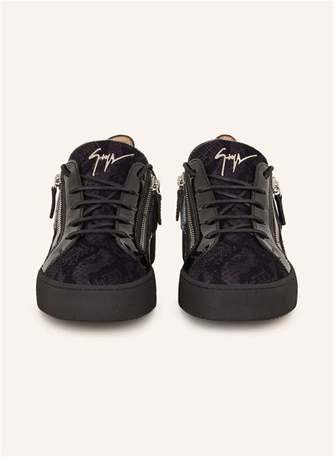 GIUSEPPE ZANOTTI DESIGN Sneaker FRANKIE in schwarz/ dunkelgrau