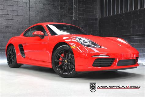 Used 2018 Porsche 718 Cayman S 6 Speed Manual For Sale Sold