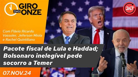 Giro Das Onze Pacote Fiscal De Lula E Haddad Bolsonaro Ineleg Vel