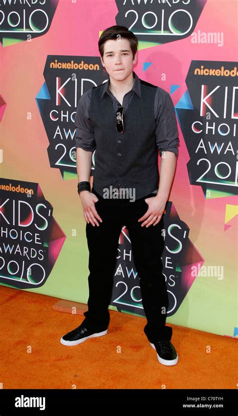 Nathan Kress Nickelodeon's 23rd Annual Kids' Choice Awards - Arrivals ...