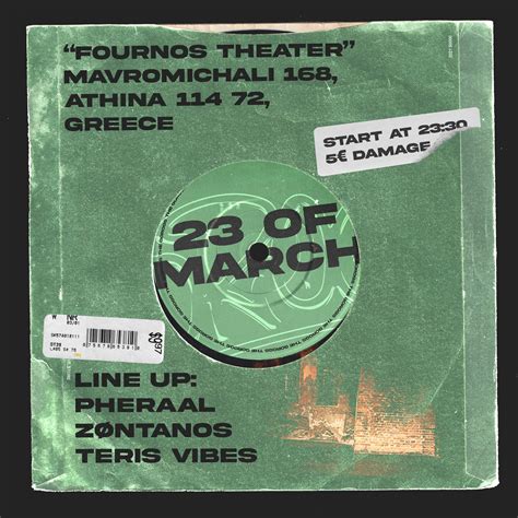 Groove Techno Saturday at Fournos Theater, Athens