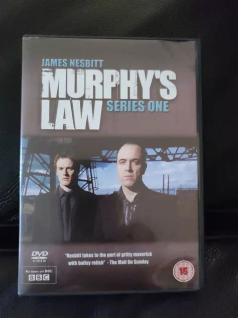 Murphy S Law Series Dvd Boxset Discs James Nesbitt Vgc Eur