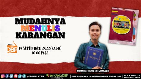 Dewan Bahasa Dan Pustaka On Twitter Saksikan Rancangan Bicara