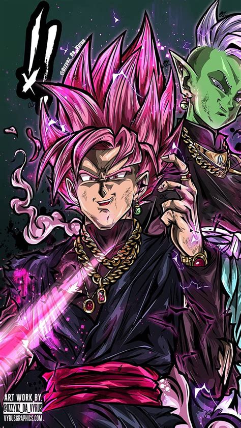 GOKU BLACK Anime Ball Dragon Joker Rose Ssj Super Vegeta HD