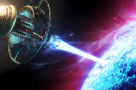 space laser depth parallax wallpaper mylivewallpaperscom