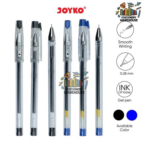 Jual Gel Pen Pulpen Pena Joyko Gp Itech Mm Shopee Indonesia