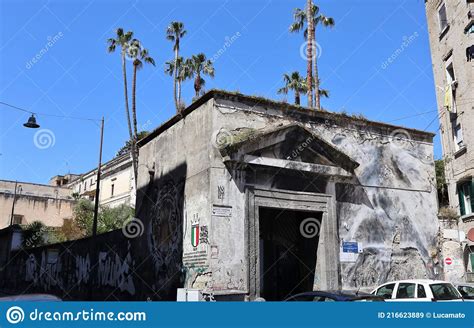 Napoli Centro La Tenda Al Rione SanitÃ Editorial Stock Image Image