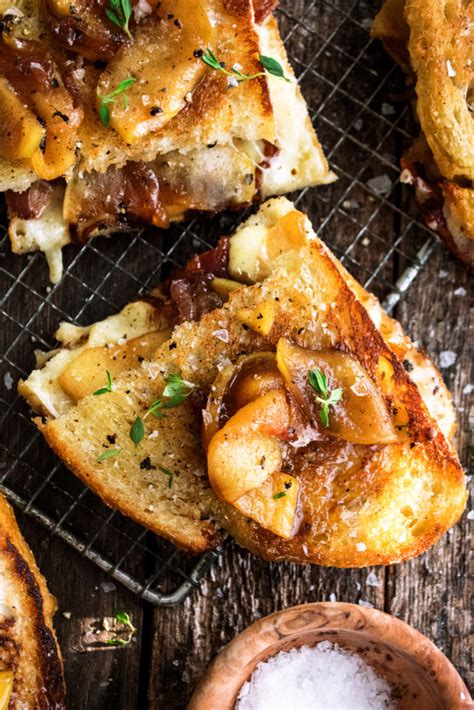 Caramelized Apple And Bacon Grilled Cheese The Original Dish