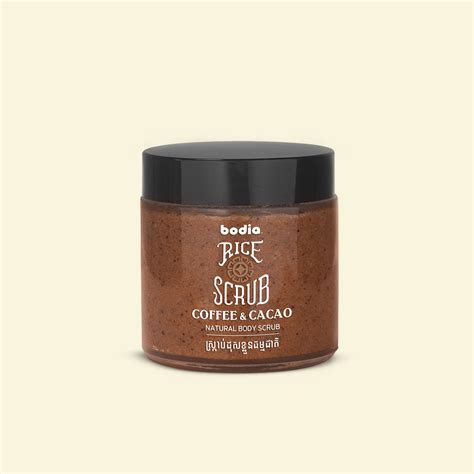 Body Rice Scrub – Bodia Apothecary