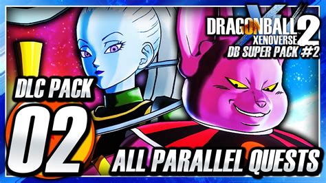 Dragon Ball Xenoverse 2 PS4 DLC Pack 2 All Parallel Quests A