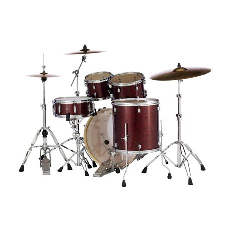 Disc Pearl Decade Maple Am Fusion W Hardware Crimson Galaxy