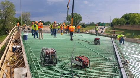 Bridge Deck, MN - FORTA Concrete Fiber