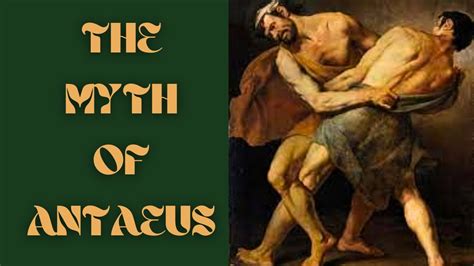 Antaeus The Giant Who Was Known For His Immense Strength Greek