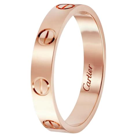 Cartier Love Mens 18 Karat Rose Gold Wedding Band Ring Size 115 66