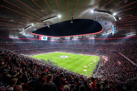 No Grass News But Bayern Munichs New Decorative LED Lighting Is On