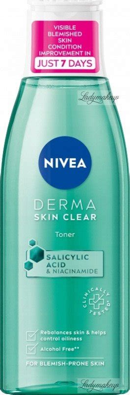 Nivea Derma Skin Clear Toner Normalizing Toner With Salicylic