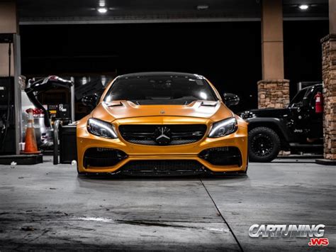 Widebody Mercedes C63 AMG Coupe C205 Front