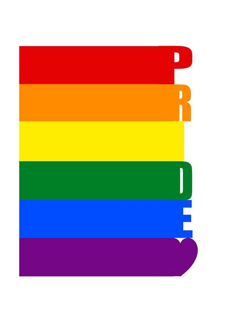 Gay Pride LGBT Rainbow Poster Picture Metal Print Paint By Marc Displate