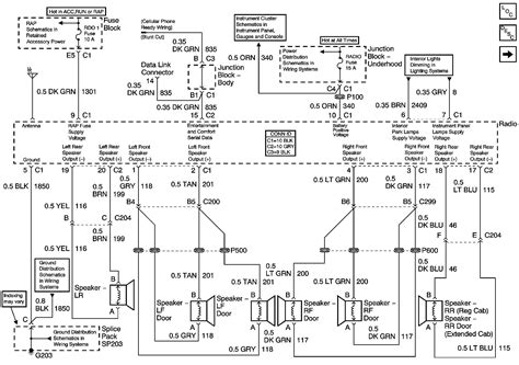 2004 Chevy Silverado Wiring Diagram Radio