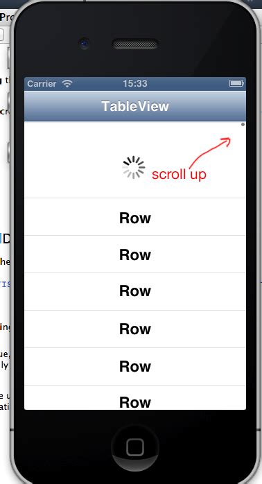 Ios Loading Data On Uitableview Up Scroll Stack Overflow