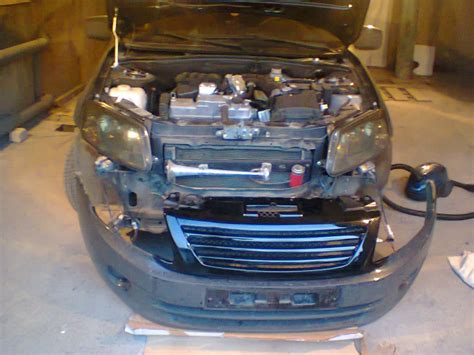 Установил решетку радиатора "ИНФИНИТИ" — Lada Гранта (1G), 1,6 л, 2012 ...