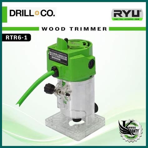 Ryu Rtr Mesin Profil Kayu Mm Router Wood Trimmer Rtr Kanr