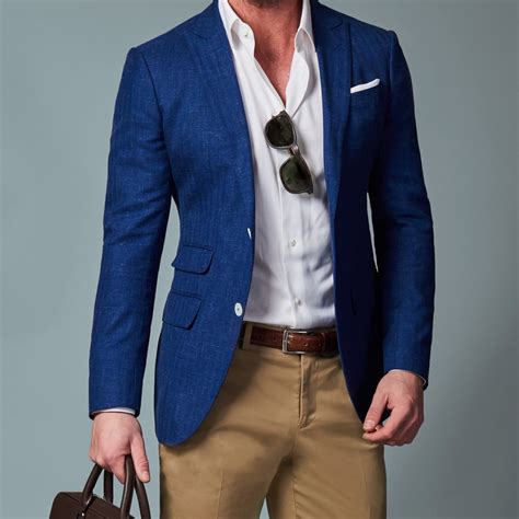 Chinos With Blazer