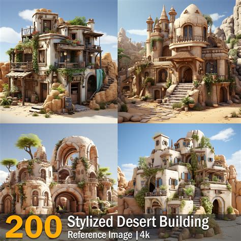 ArtStation - Stylized Desert Building | Reference Images | 4K | Artworks