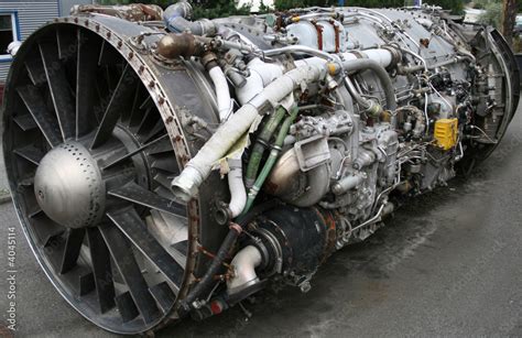 Flugzeugturbine Stock Foto Adobe Stock