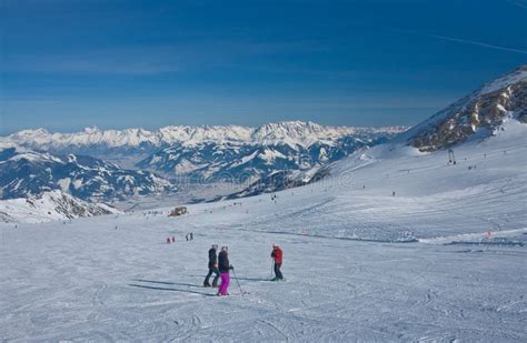 Ski Resort of Kaprun, Austria Stock Image - Image of austria, tourism ...