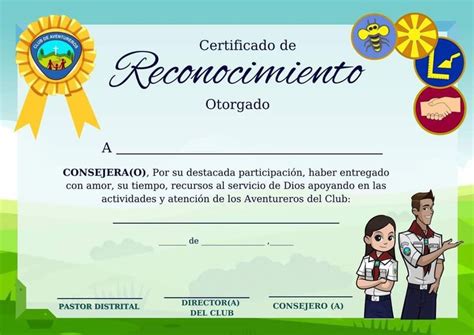 Pin De Kelly Rangel G En Aventureros Aventurero Certificados De