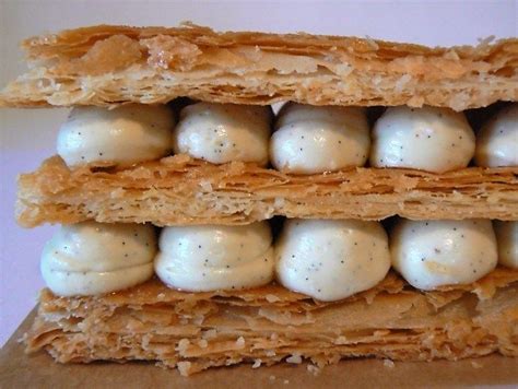 Mille feuille vanille de la Pâtisserie des Rêves Philippe Conticini