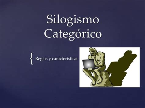 PPT Silogismo Categórico PowerPoint Presentation free download ID