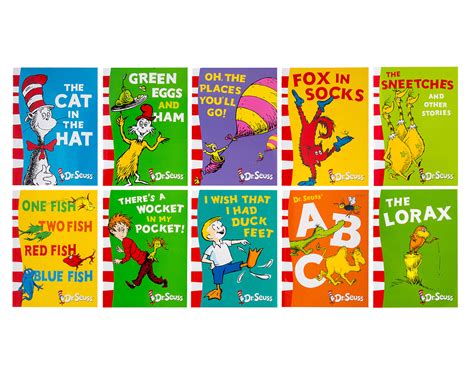 Dr Seuss Seusscase 10 Book Collection Au