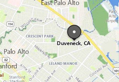 Where Is Duveneck Palo Alto Nbhd California See Area Map More