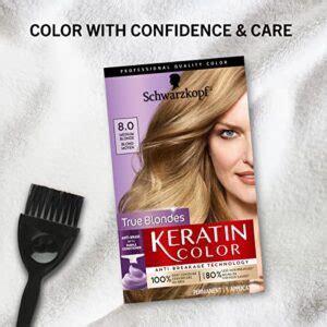 Schwarzkopf Keratin Color Permanent Hair Color Cream Medium Blonde The Retail Market